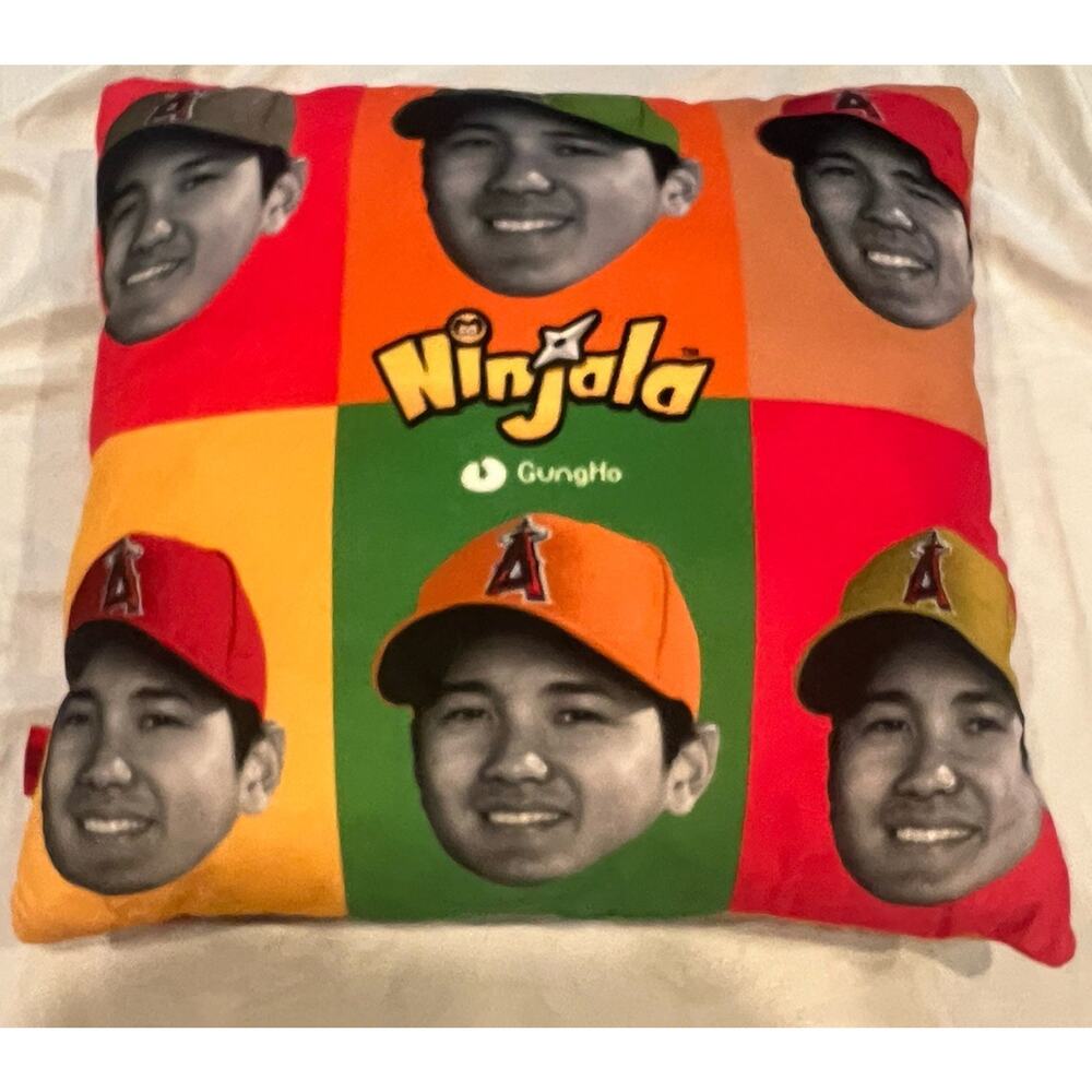 SHOHEI OHTANI MLB Angels PILLOW~SGA~8.31.21~Dodgers - Picture 4 of 4